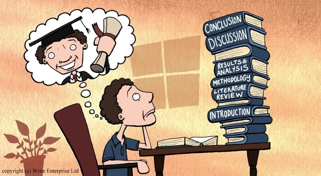 انجام پایان‌نامه کارشناسی